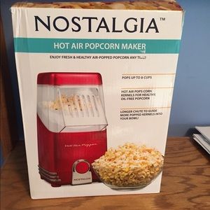 New in box hot air popcorn maker